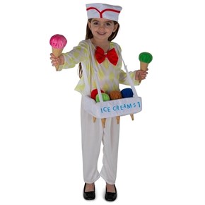 Kids Ice Cream Vendor Costume