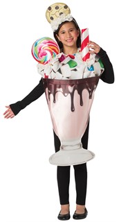 Kids Milkshake Costume 7-10