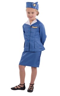 Kids Stewardess Costume