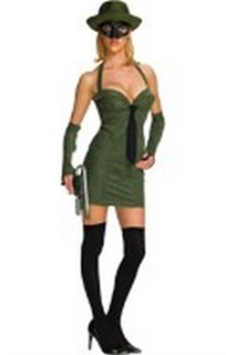 Sexy Green Hornet Costume