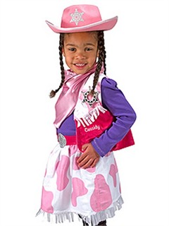 Personalized Cowgirl Costume Set