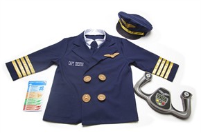 Personalized Pilot Costume Set