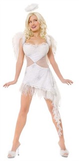 Playboy Hef's Angel Costume