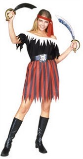 Adult Pirate Halloween Costume - Woman's