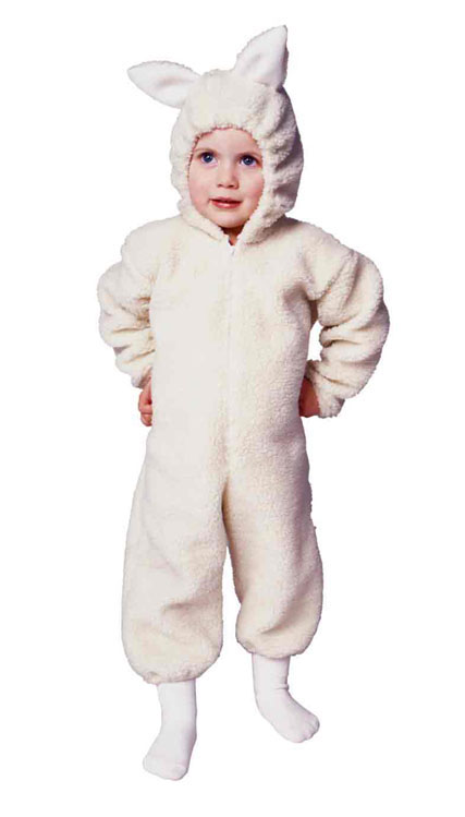 Plush Lamb Toddler Costume