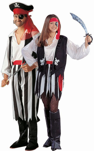 Adult Man's Pirate of the Caribbean Costume