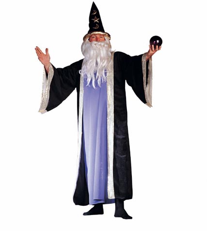 Adult Wizard Costume - Deluxe