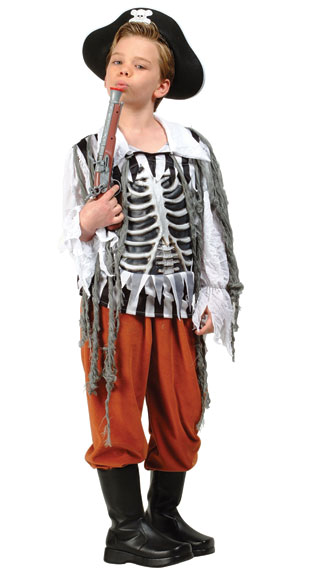 Child Skull Pirate Costume