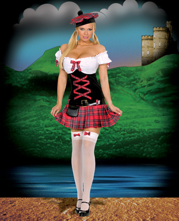 Sexy Scottish Costume - Sassie Lassie