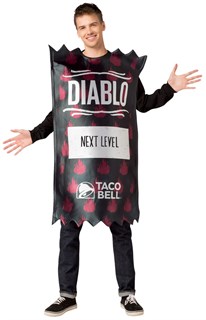 Taco Bell Hot Sauce Packet Costume - Diablo
