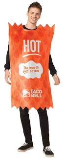 Taco Bell Hot Sauce Packet Costume - Hot