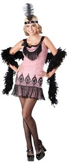 Teen Flapper Costume - Flirty Flapper