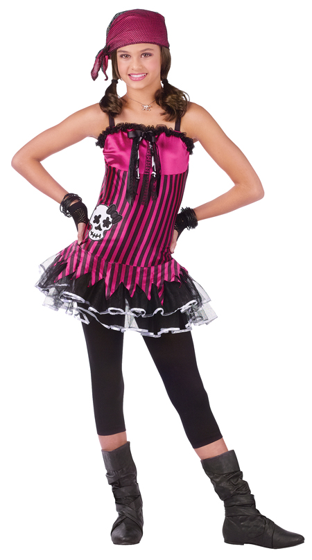 Teen Rockin' Skull Pirate Costume