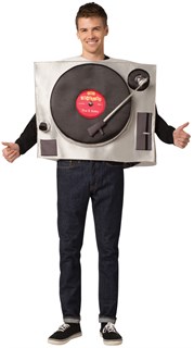 Vinyl Record Turntable Costume