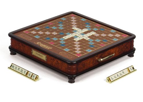 Wooden Scrabble Luxury Edition