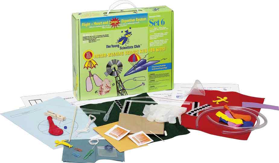 Flight, Heart and Lungs, Digestive System Science Kit