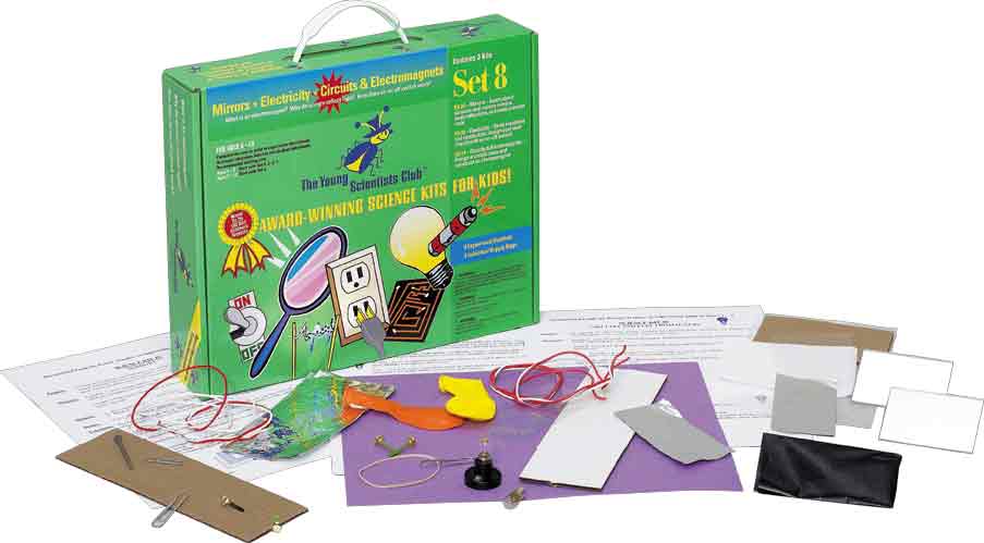 Mirrors, Electricity, Circuits Science Kit