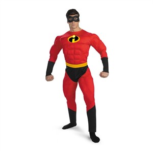 Adult Mr Incredible Deluxe Costume