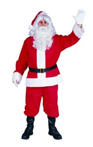 Adult Plush Santa Claus Suit