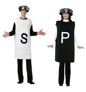 Adult Salt and Pepper Costume Set