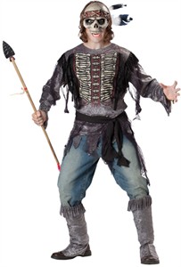 Adult Skeleton Costume - Spirit Warrior