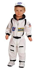 Toddler Jr. Astronaut Suit (White)