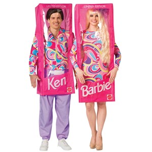 Barbie Doll and Ken Doll Box Costume Set