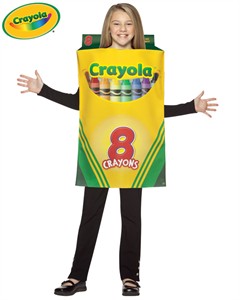 Child Crayola Crayon Box Costume - 7-10