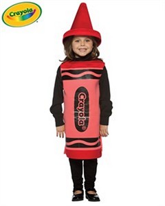 Child Crayola Crayon Costume - Red