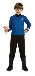 Child Deluxe Spock Costume - Blue