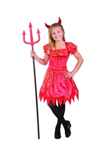 Child Glitter Devilina Costume