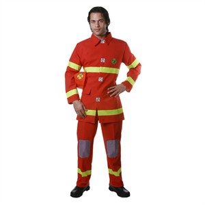 Adult Firefighter Costume - Red
