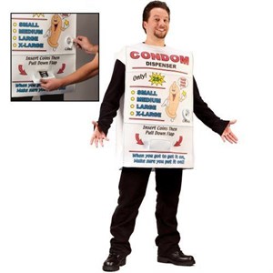 Adult Condom Dispenser Costume