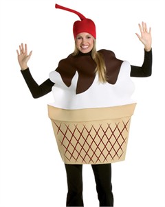 Adult Ice Cream Sundae Costume