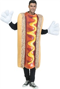 Unisex Adult Hot Dog Halloween Costume
