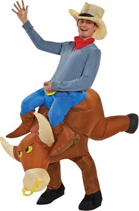 Men's Bull Rider Inflatable Costume
