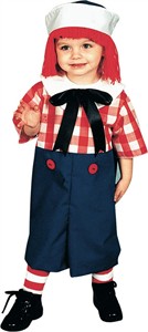 Toddler Raggedy Andy Costume
