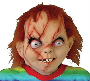 Adult Seed of Chucky Costume Mask