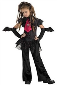 Child Bat Girl Costume