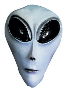 Grey UFO Mask