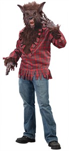 Adult Brown Werewolf Costume
