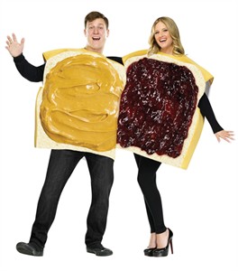 Peanut Butter and Jelly Couples Costume