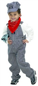 Personalized Child Train Engineer Costume