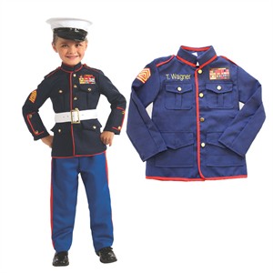 Personalized Kids Marine Costume