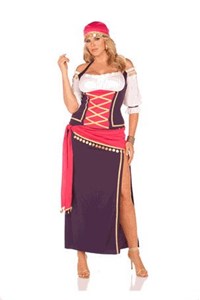 Plus Size Gypsy Costume - Gypsy Maiden