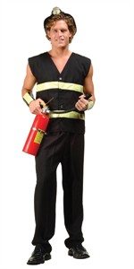 Adult Fire Fighter Halloween Costume