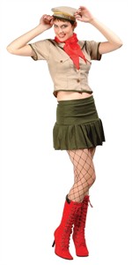 Adult Sexy Girl Scout Costume