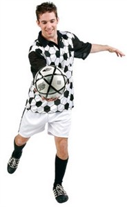 Adult Soccer Player Costume