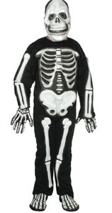 Child EVA Skeleton Costume