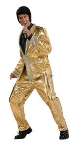 Adult Gold Lame Suit
